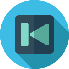 Previous Track Icon Svg Vector, Free Vectors File